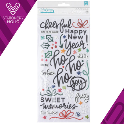 American Crafts - Thickers - Ho Ho Ho