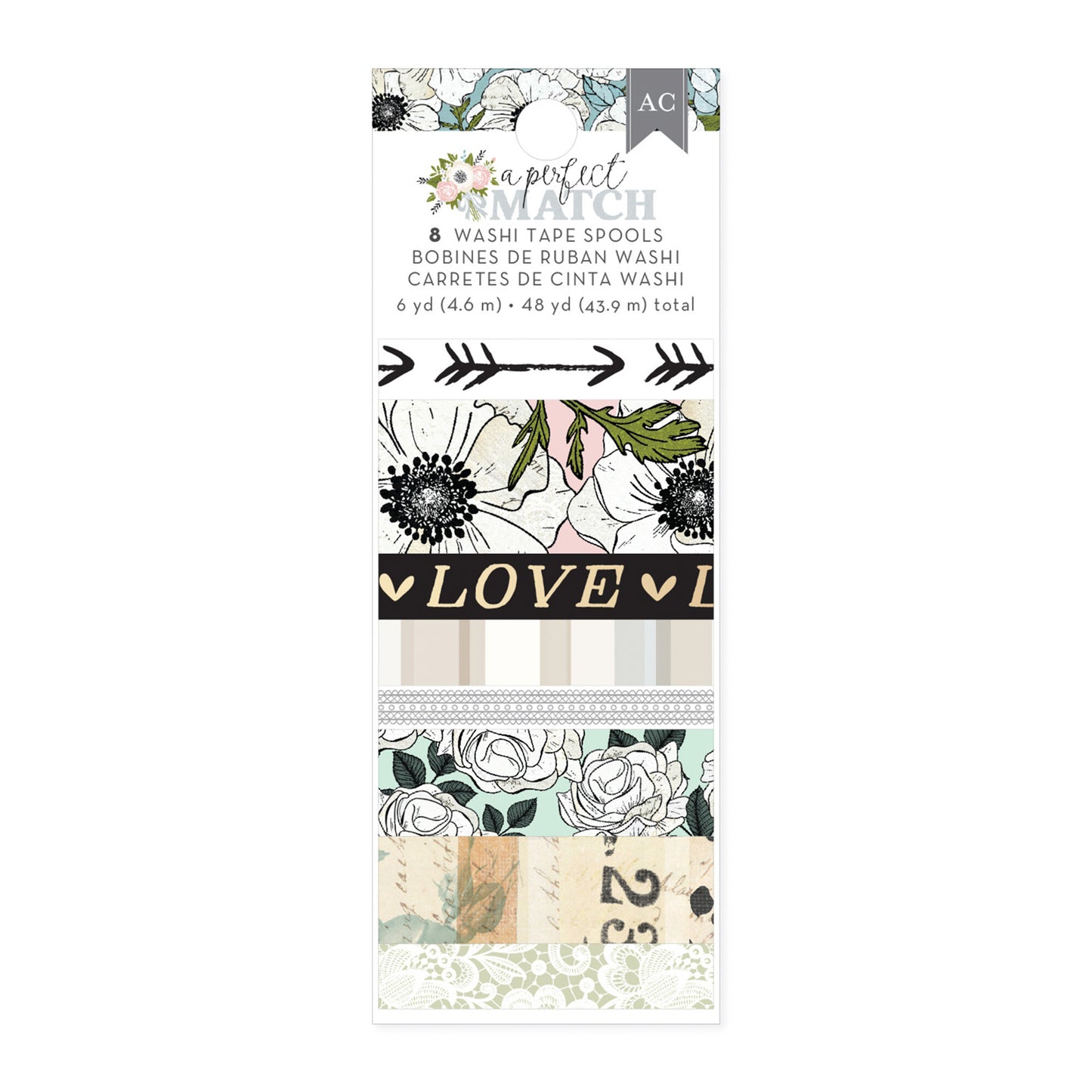 American Crafts - Washi Box - Perfect Match