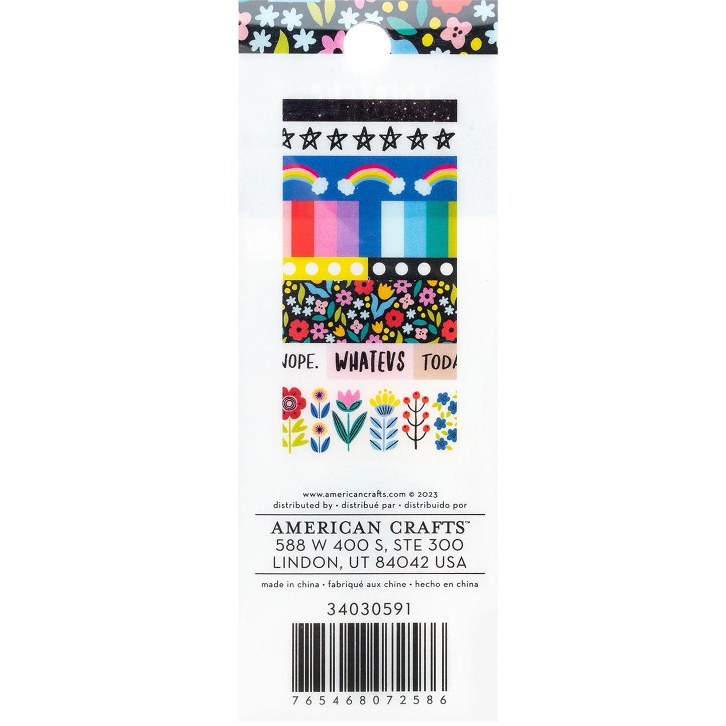American Crafts - Washi Box - Whatevs