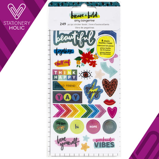 Amy Tangerine - Sticker Book - Brave & Bold