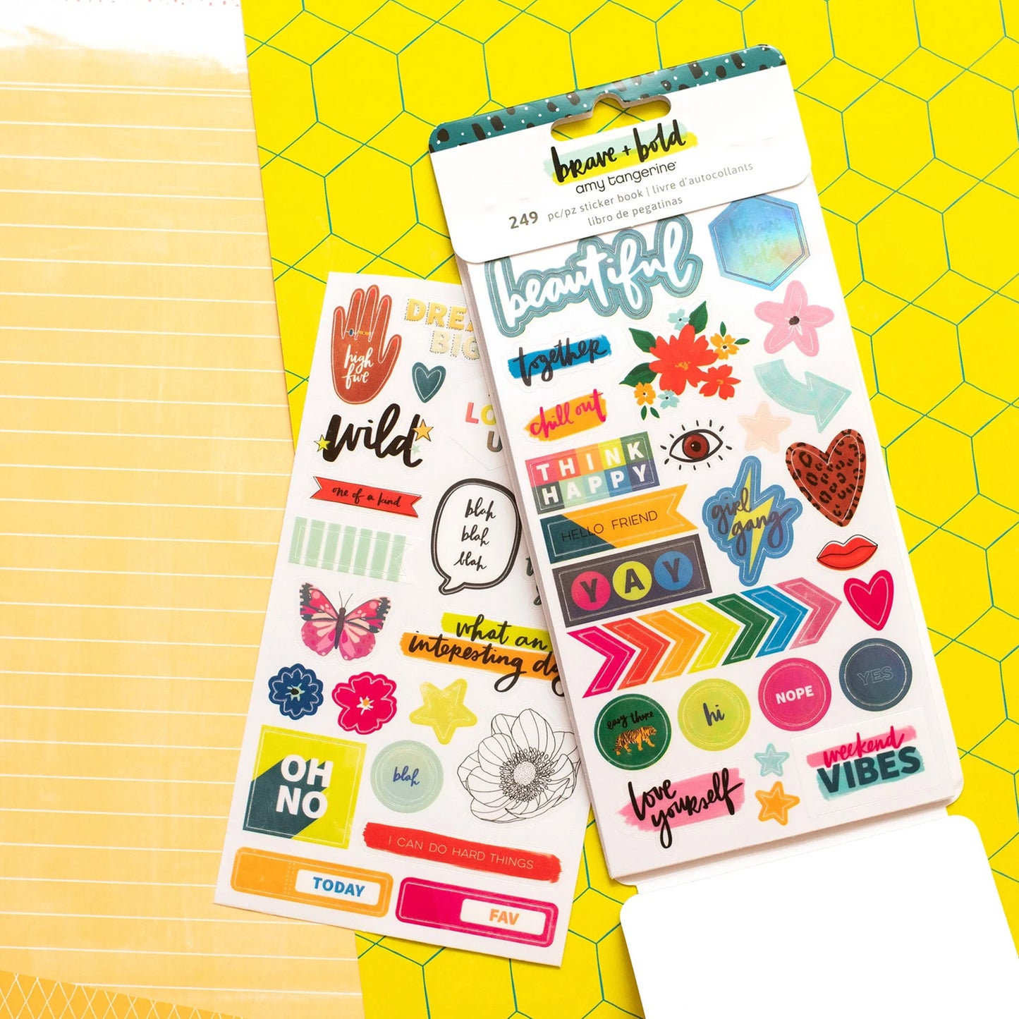 Amy Tangerine - Sticker Book - Brave & Bold