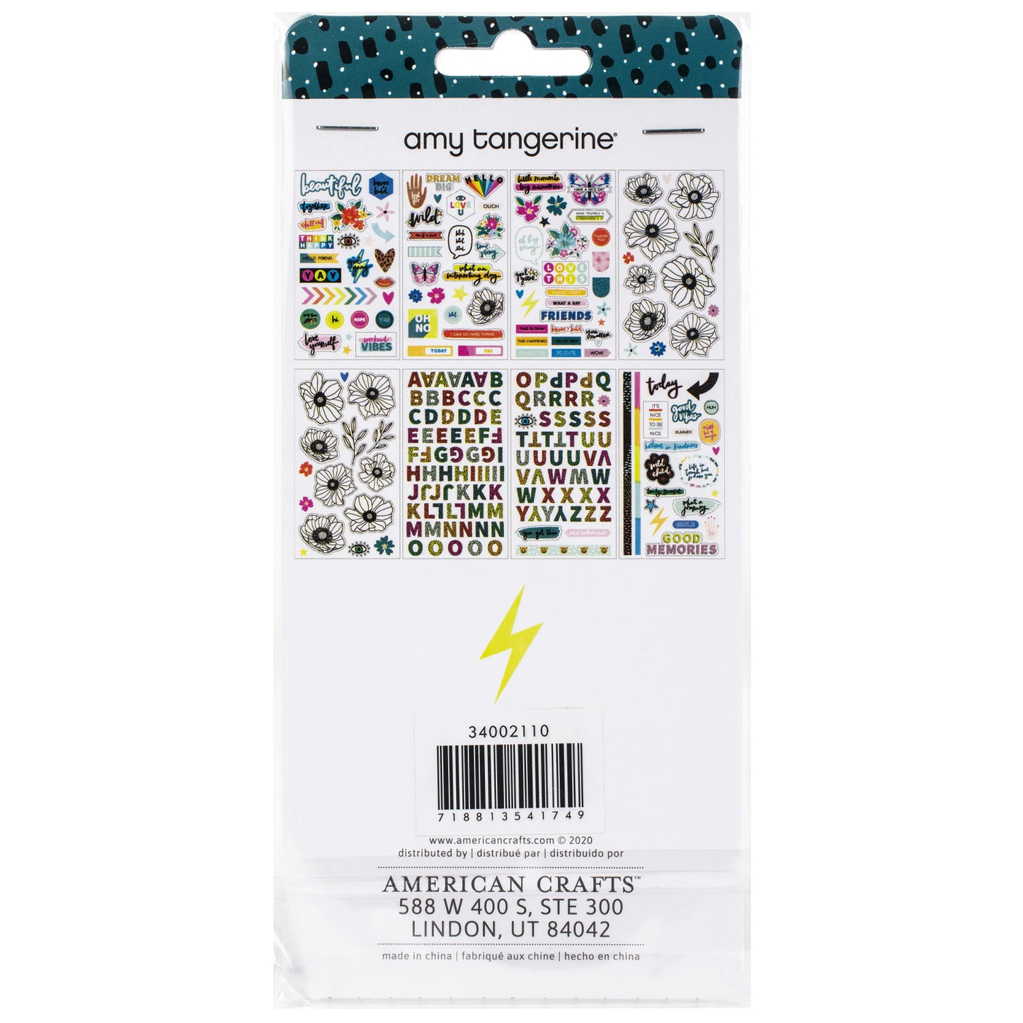 Amy Tangerine - Sticker Book - Brave & Bold