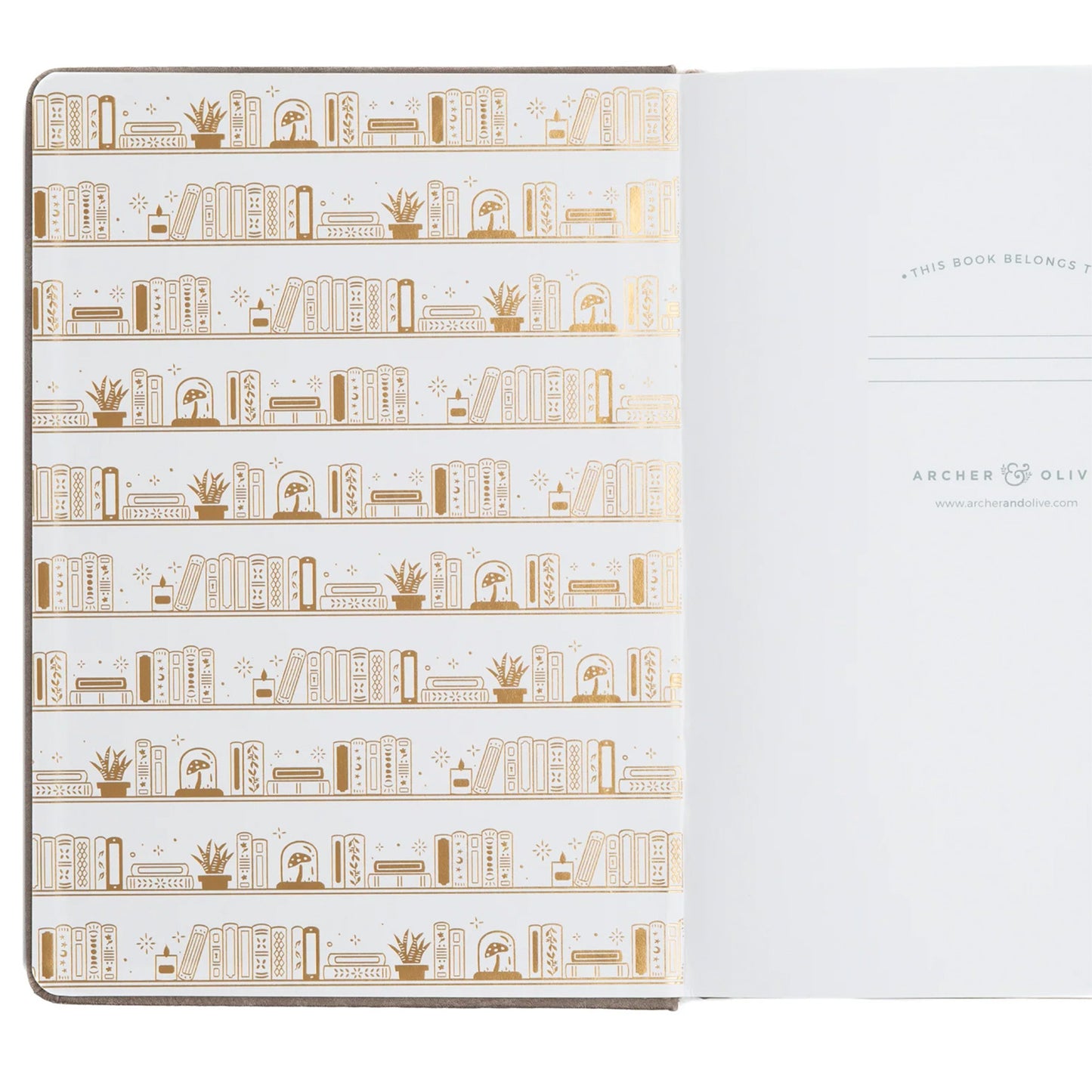 Archer & Olive - Journal A5 Dotgrid - Bookshelf