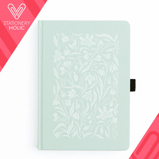 Archer & Olive - Journal A5 Dotgrid - Snowdrops