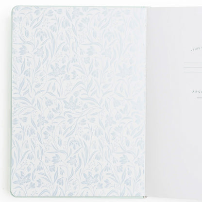 Archer & Olive - Journal A5 Dotgrid - Snowdrops