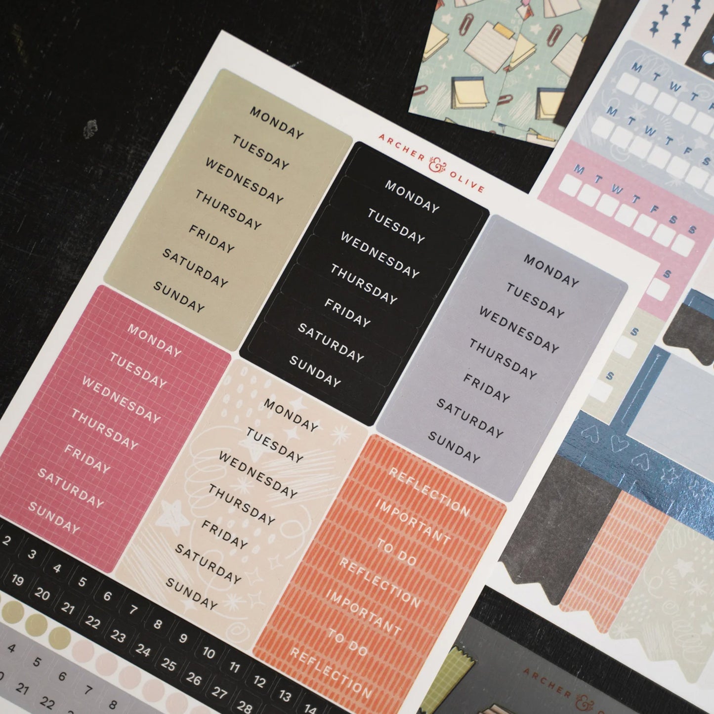 Archer & Olive - Monthly Kit - Note To Self