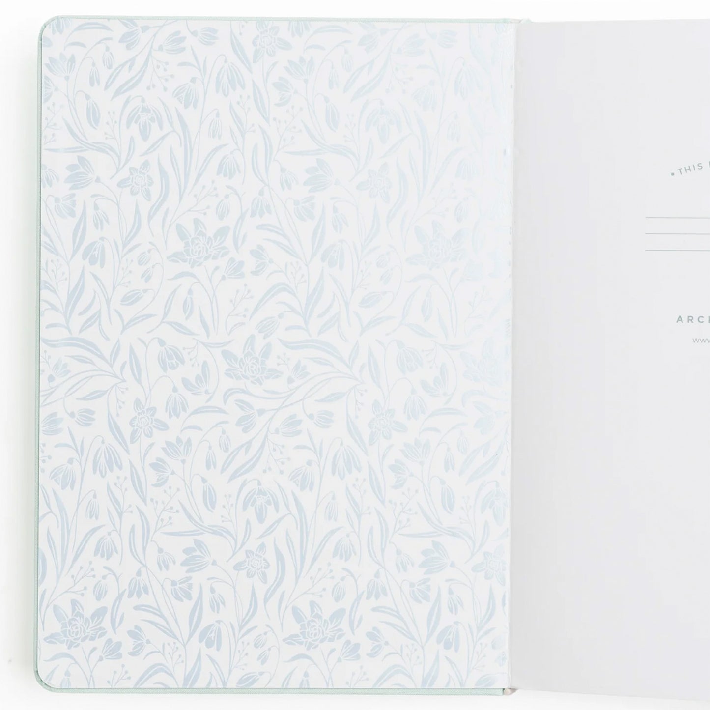 Archer & Olive - Journal B6 Dotgrid - Snowdrops