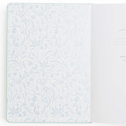 Archer & Olive - Journal B6 Dotgrid - Snowdrops