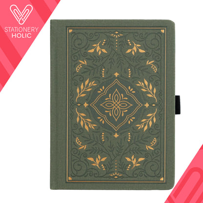 Archer & Olive - Journal B6 Dotgrid - Storybook Vintage Olive