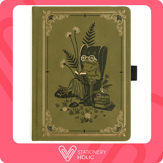 Archer & Olive - Journal B6 Dotgrid - Literary Frog