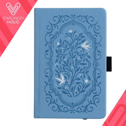 Archer & Olive - Journal Pocket Dotgrid - Songbird Blue