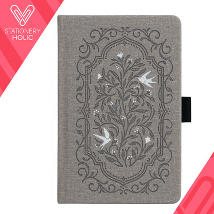 Archer & Olive - Journal Pocket Dotgrid - Songbird Warm Gray