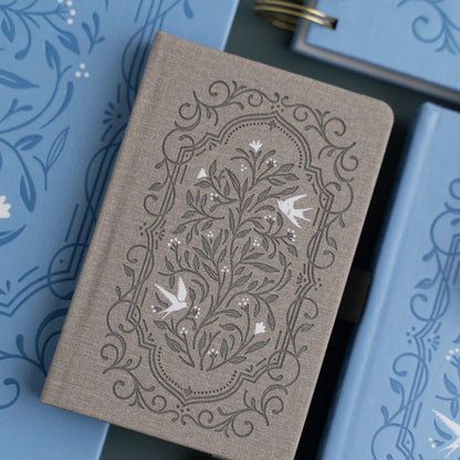 Archer & Olive - Journal Pocket Dotgrid - Songbird Warm Gray