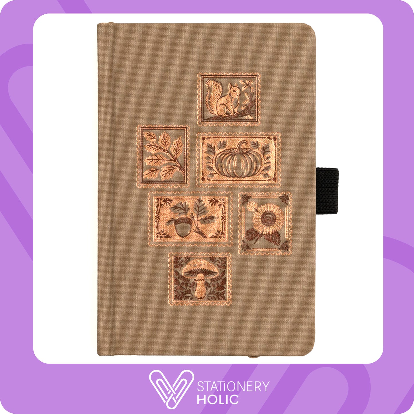 Archer & Olive - Journal Pocket Dotgrid - Stamp Collector