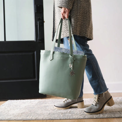 Archer & Olive - Bolso Snowflake - Menta