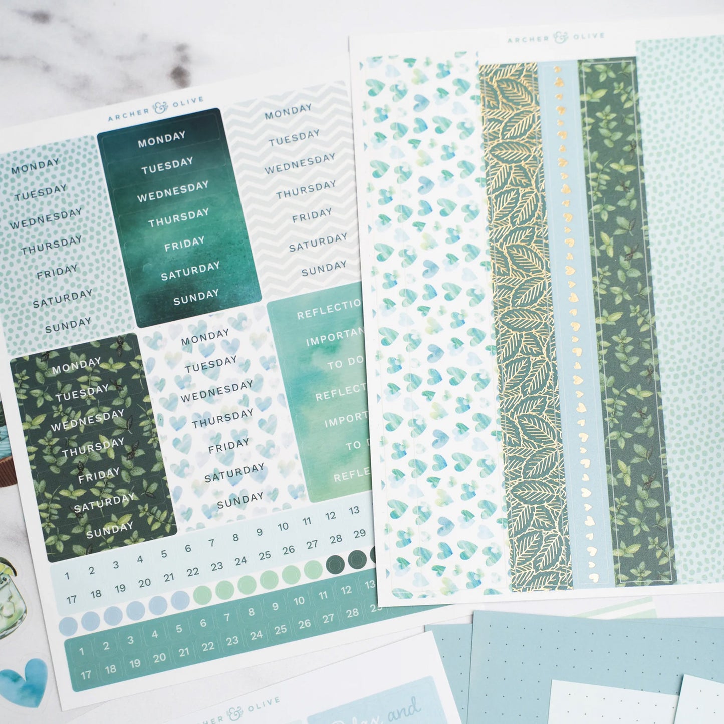 Archer & Olive - Monthly Kit - Minty Fresh
