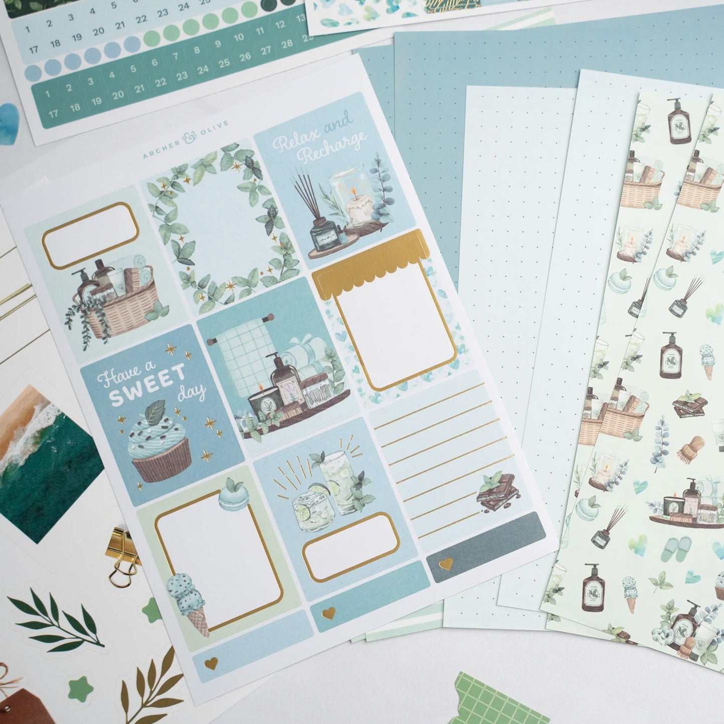 Archer & Olive - Monthly Kit - Minty Fresh