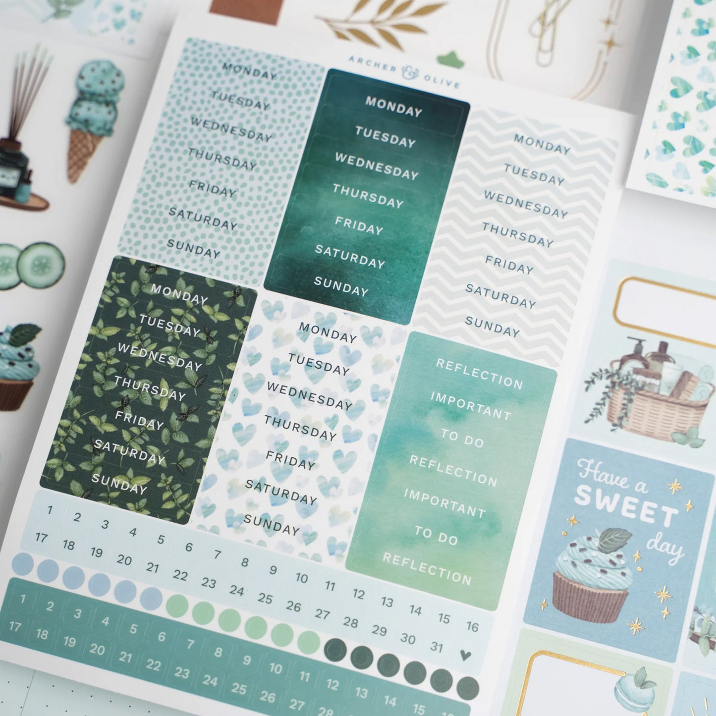 Archer & Olive - Monthly Kit - Minty Fresh