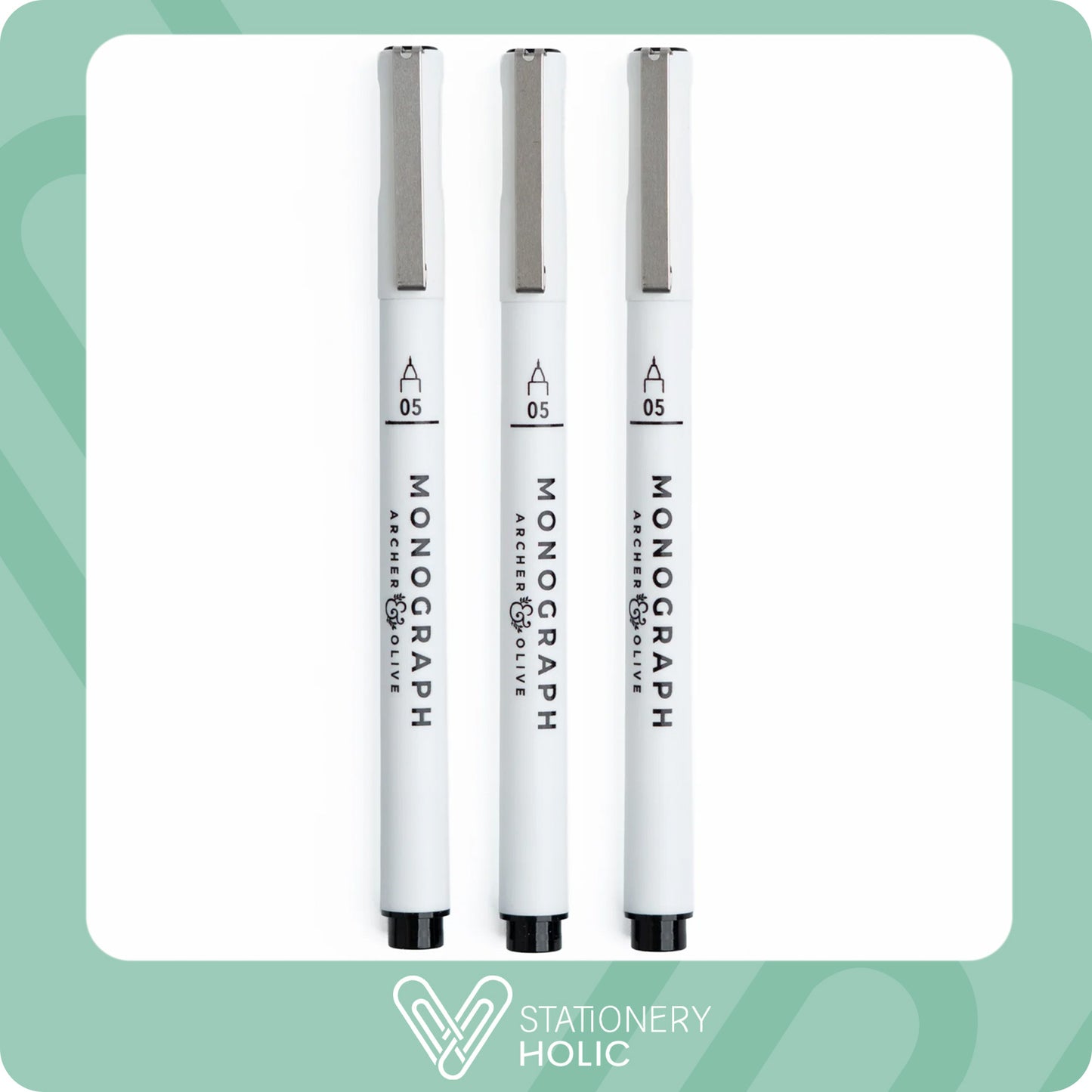 Archer & Olive - Rapidografos Monograph - 0.5 (Set de 3)