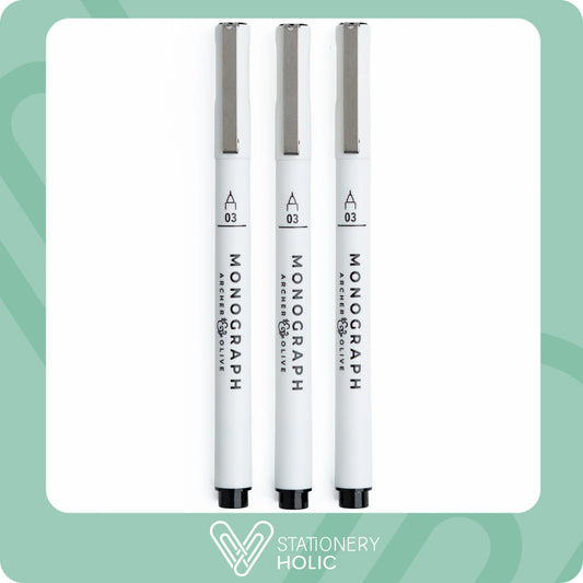 Archer & Olive - Rapidografos Monograph - 0.3 (Set de 3)