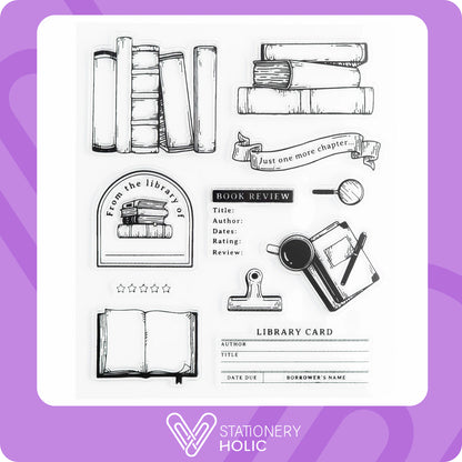 Archer & Olive - Set de Sellos - Bookish