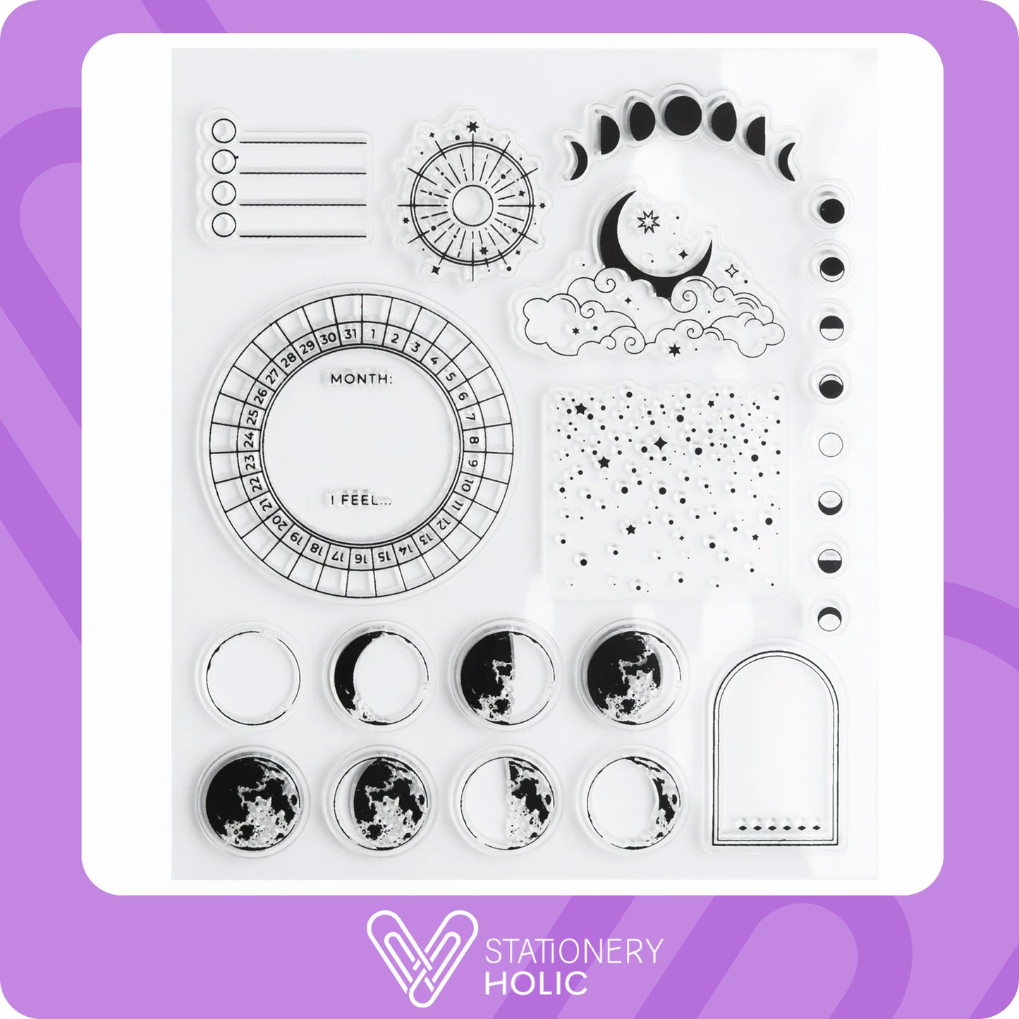 Archer & Olive - Set de Sellos - Everyday Celestial