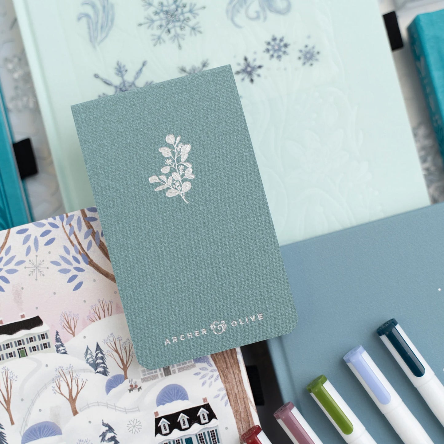 Archer & Olive - Memo Pad - Snow & Stillness