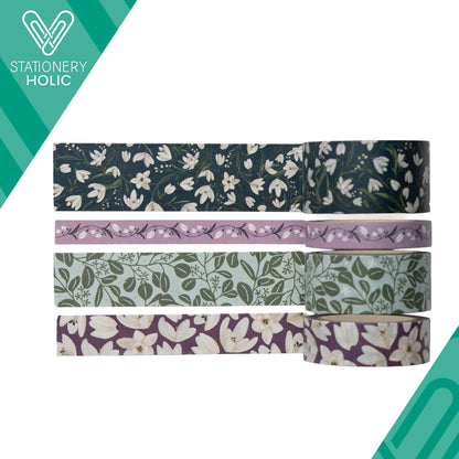 Archer & Olive - Set de Washi Tapes - Snowdrops