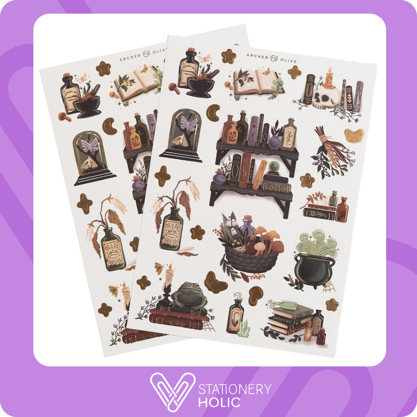 Archer & Olive - Stickers - Apothecary Shelf