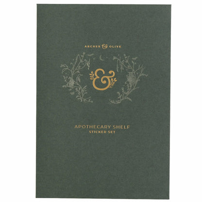 Archer & Olive - Stickers - Apothecary Shelf