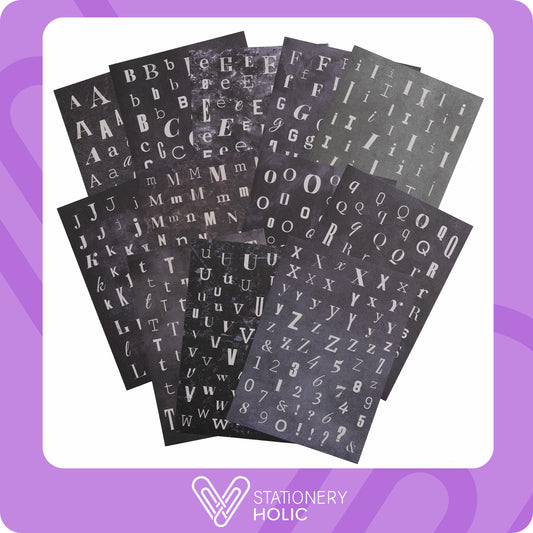 Archer & Olive - Stickers Deluxe Set - Letter