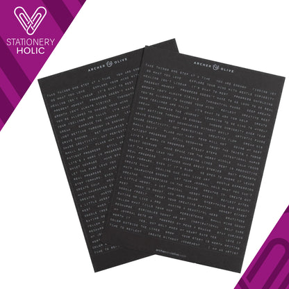 Archer & Olive - Stickers - Ink & Type Word