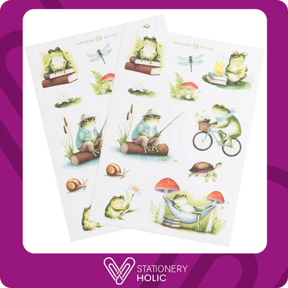 Archer & Olive - Stickers - Literary Frog