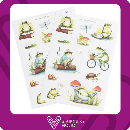 Archer & Olive - Stickers - Literary Frog