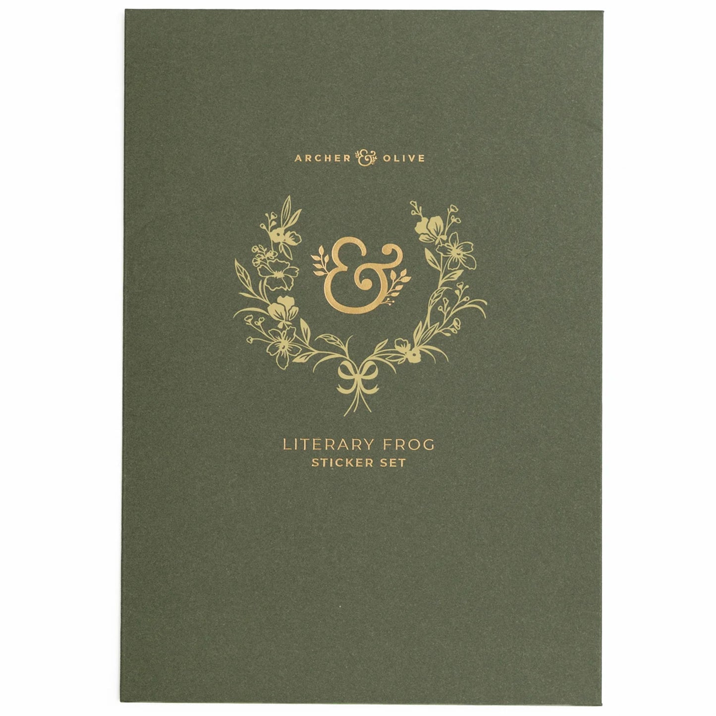 Archer & Olive - Stickers - Literary Frog