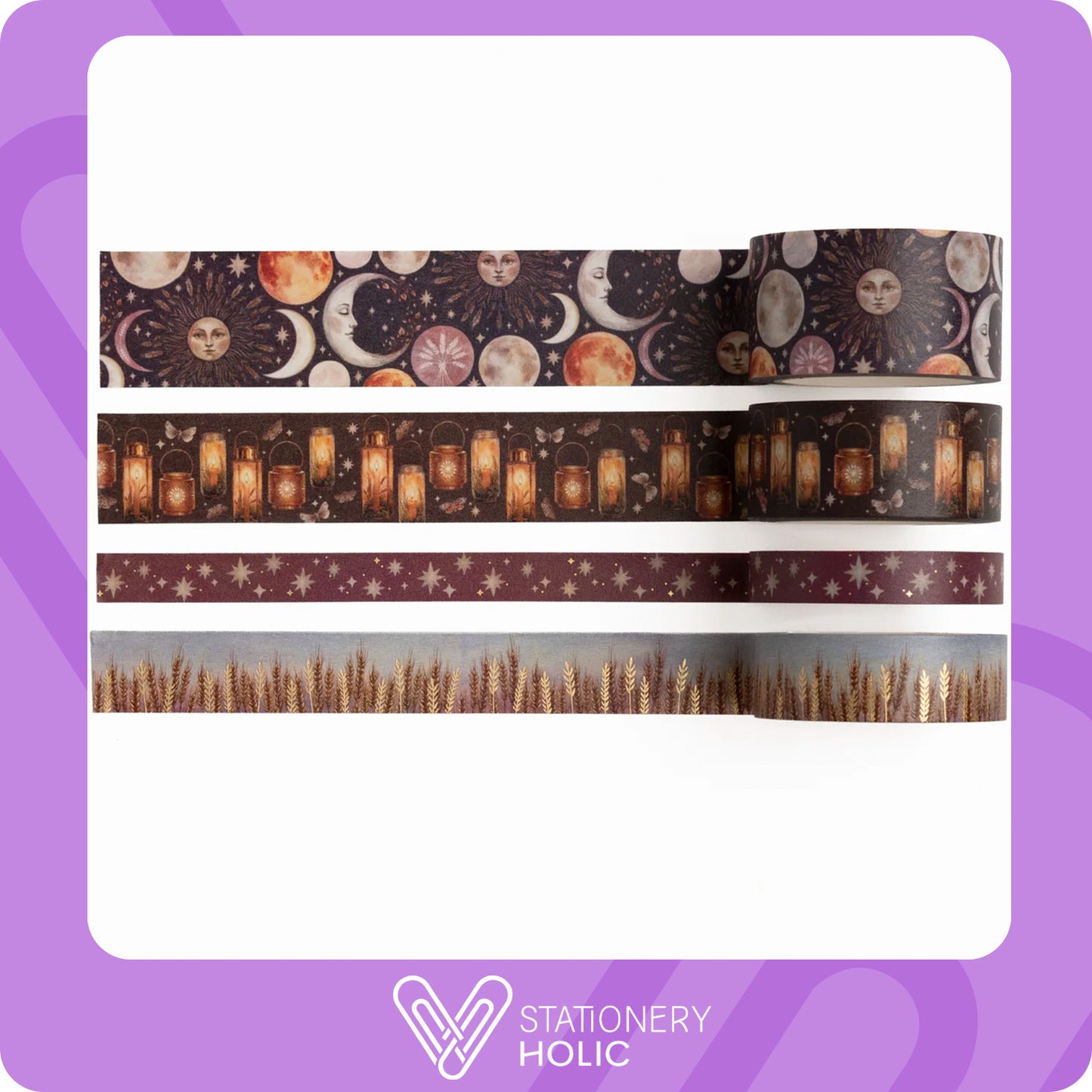 Archer & Olive - Set de Washi Tapes - Harvest Moon
