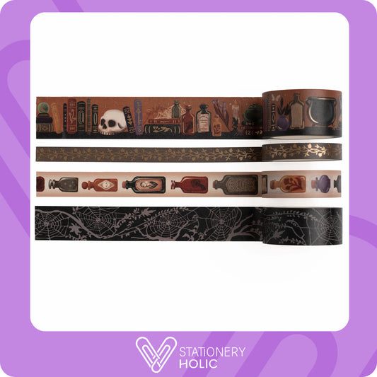 Archer & Olive - Set de Washi Tapes - Apothecary Shelf
