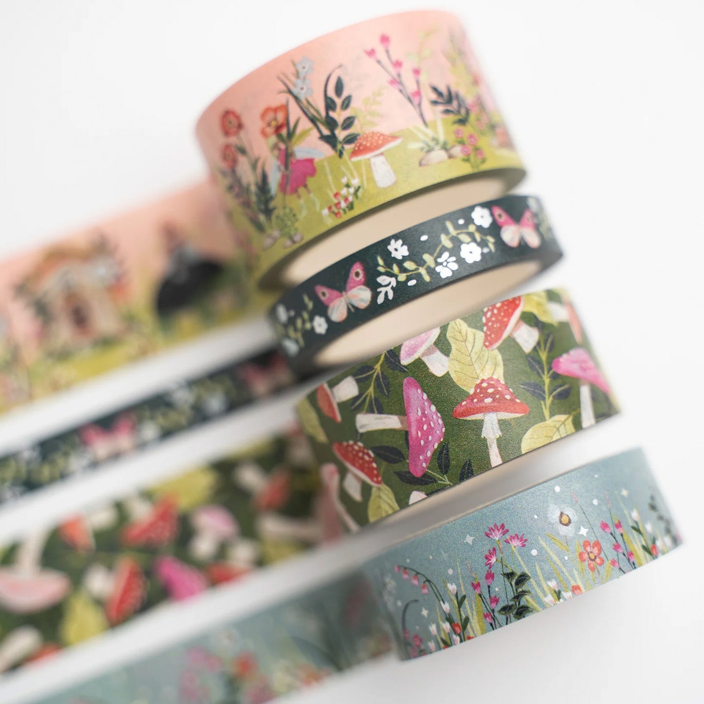 Archer & Olive - Set de Washi Tapes - Fairy House