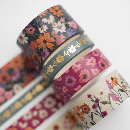 Archer & Olive - Set de Washi Tapes - Wildflowers