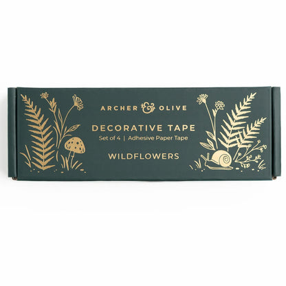 Archer & Olive - Set de Washi Tapes - Wildflowers