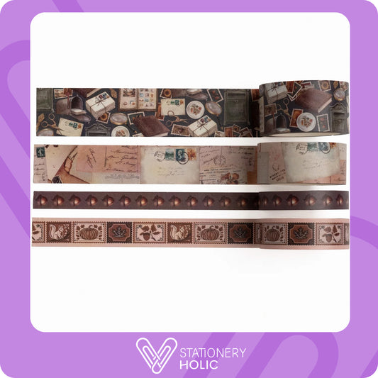 Archer & Olive - Set de Washi Tapes - Stamp Collector