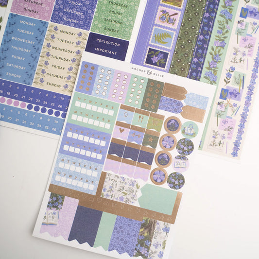 Archer & Olive - Monthly Kit - Wild Periwinkle