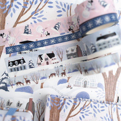 Archer & Olive - Set de Washi Tapes - Winter Village