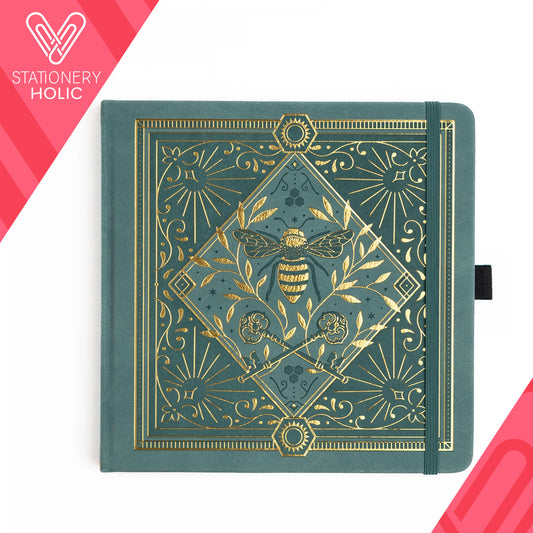 Archer & Olive - Journal 8 x 8 Dotgrid - Keeper Of The Bees