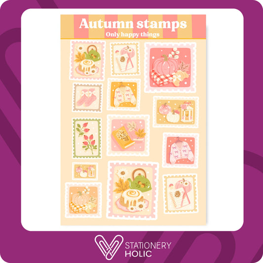 Only Happy Things - Stickers - Autumn Stamps