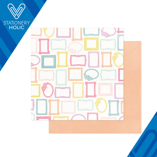 Bea Valint - Hoja de Papel 12 x 12 - Sketchbook - Beautiful Moments