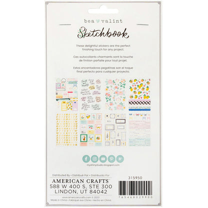 Bea Valint - Sticker Pad - Sketchbook