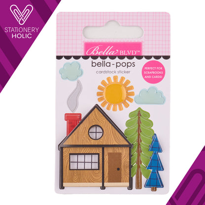 Bella Blvd - Bella Pop Sticker - Cabin Life