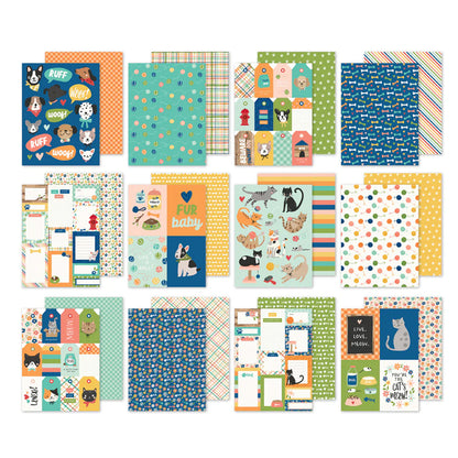 Simple Stories - Bloc Papel 6 x 8 - Fur Baby