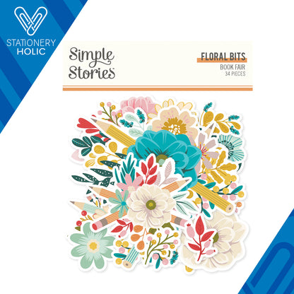 Simple Stories - Floral Bits - Book Fair